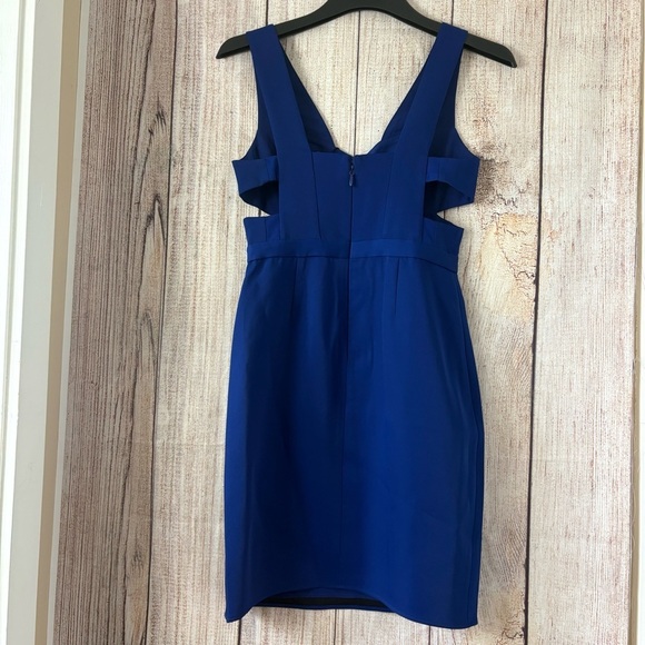 BCBGMaxAzria Womens Annalisa Deep Royal Blue Dress size 6 - Picture 6 of 13